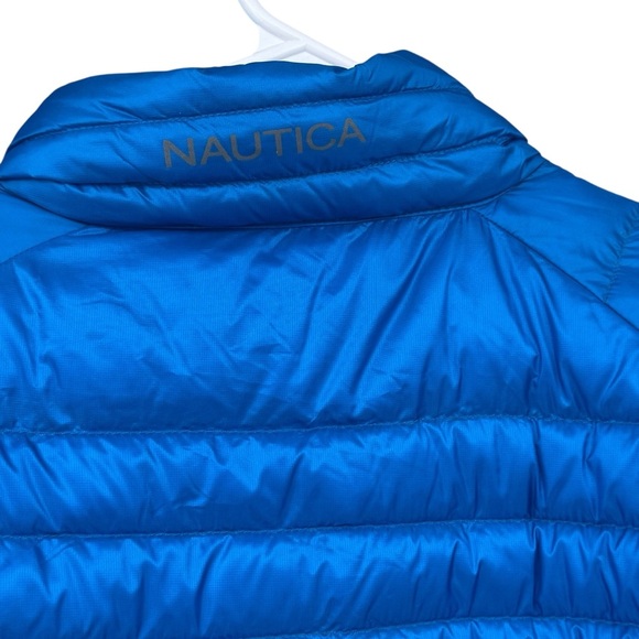 NWOT Men's Blue Puffer Jacket - Picture 4 of 7